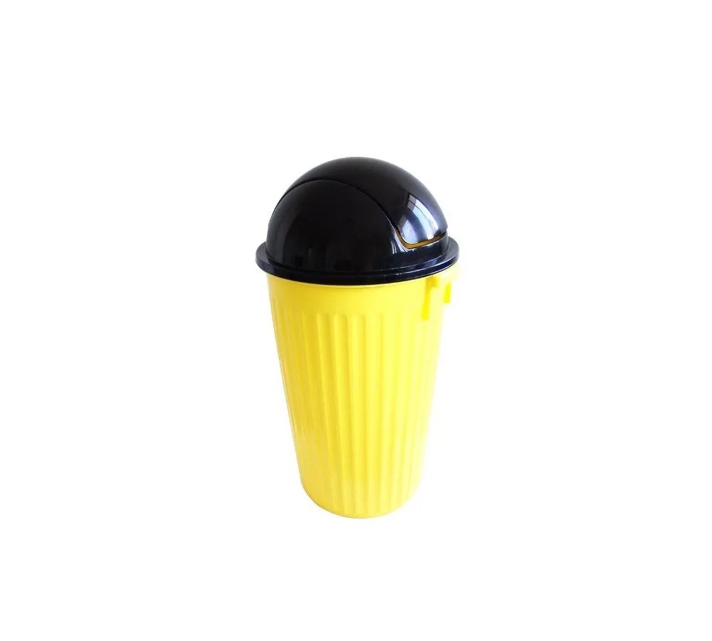 Bote Europlast No. 2 Con Tapa Balancín Negra Especial