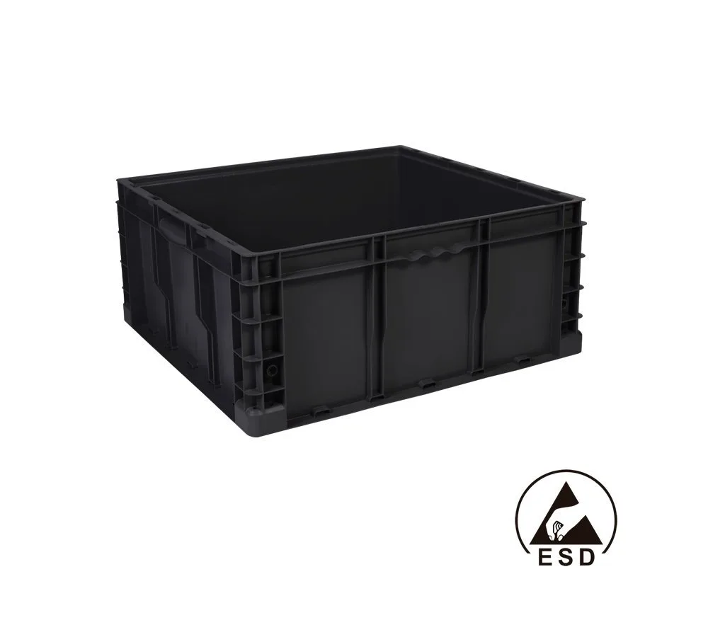 Caja KLT Container Base Lisa 24x22x11 Semi Virgen