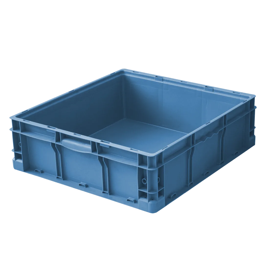 Caja KLT Container Base Reforzada 24x22x7