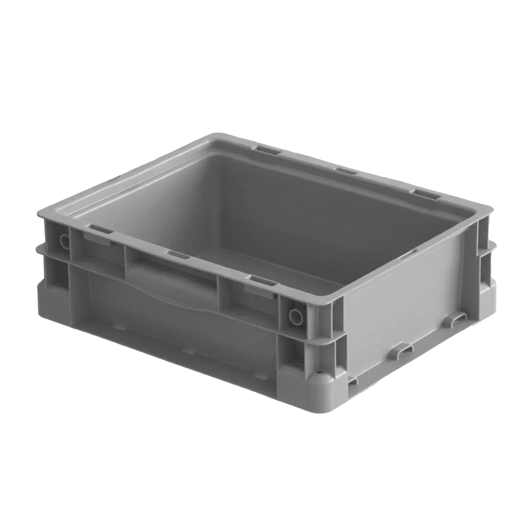 Caja KLT Container Base Reforzada 15x12x5 Semi Virgen