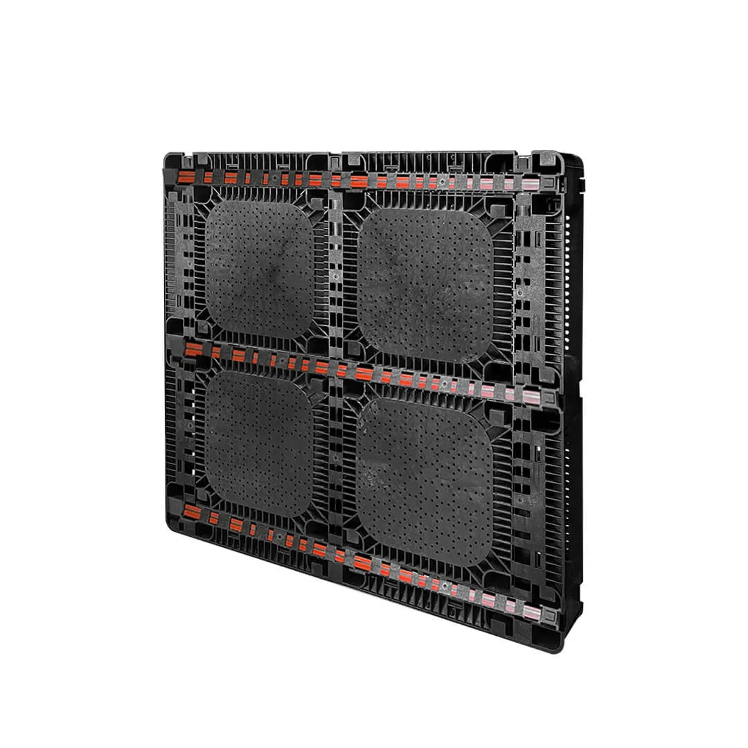 Tarima Heavy Duty 1200 X 1000 3 Barras Lado Corto Reversible